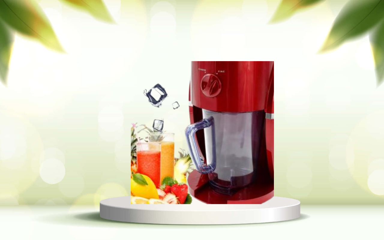 Prepara drink perfetti a casa con il tritaghiaccio elettrico multifunzione in inox