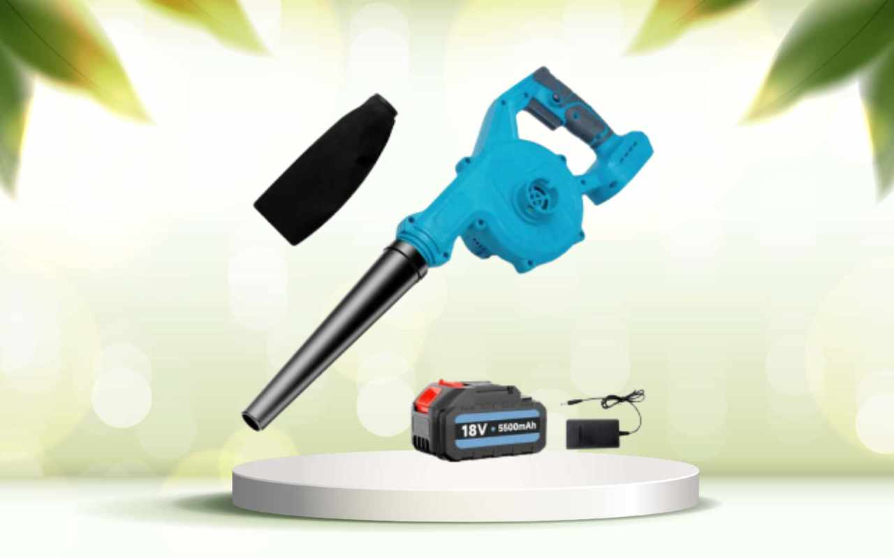 Scopri il soffiatore ad aria 2-in-1: pulizia impeccabile ovunque senza fili