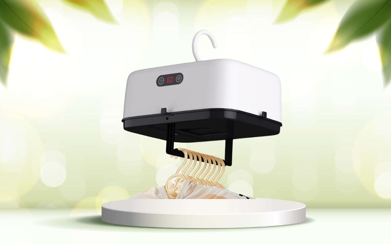Scopri come asciugare i tuoi capi rapidamente con l’asciugatrice portatile compatta